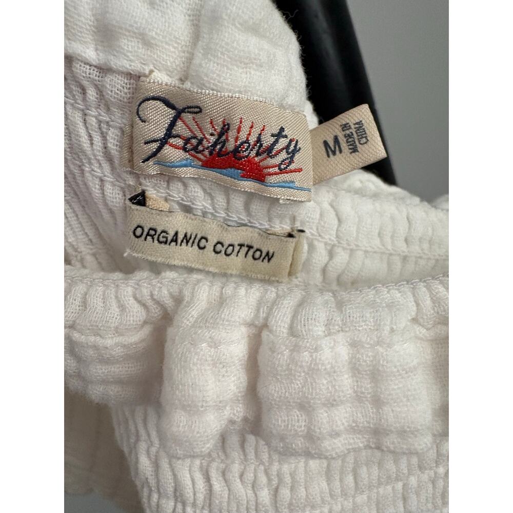 Faherty Dream Cotton Gauze Lakeview Dress - Picture 5 of 6